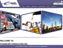 Tablet Screenshot of chandlerconsulting.net